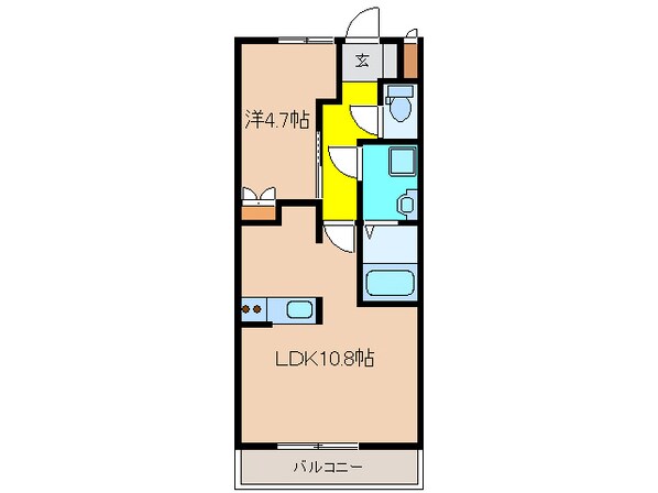 サンフォレストの物件間取画像